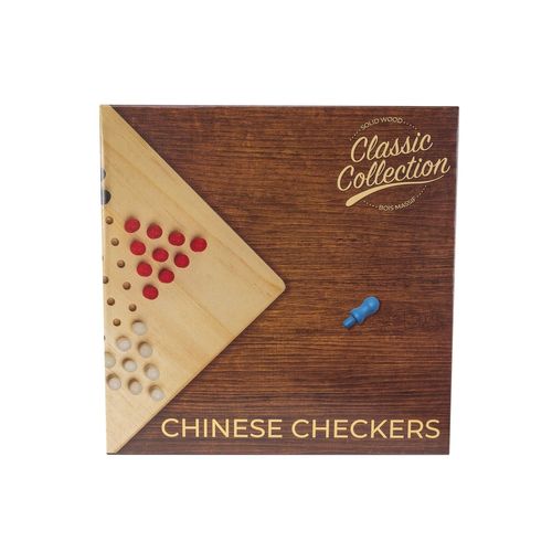 Jeux Classiques Coffret Dames Chinoises Bois