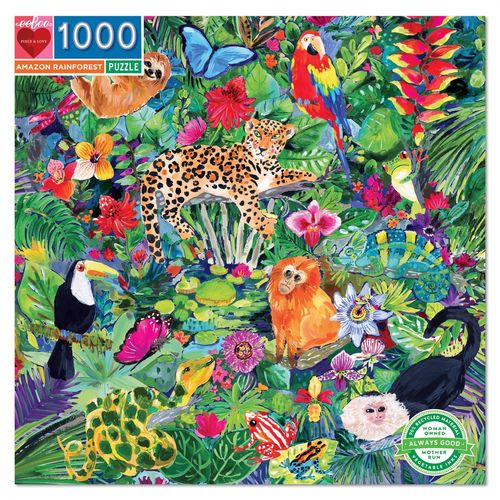 Puzzle Eeboo Amazon Rainforest 1000 Pièces