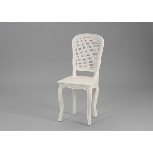 Chaise Croisillon Métal Naturel (Lot De 2) - Amadeus