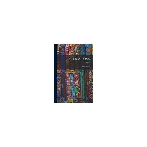 Publications; Volume 1