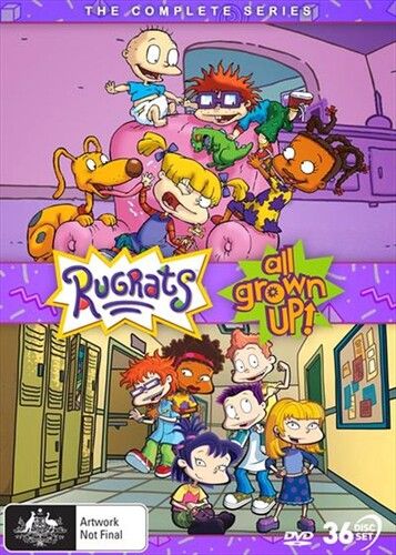 Rugrats: The Complete Original Series / All Grown Up!: The Complete Series [Digital Video Disc] Australia - Import, Ntsc Region 0