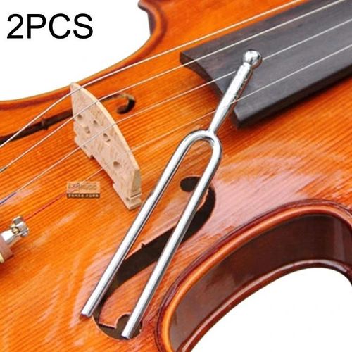 Fourchettes Sonores Résonnantes-2 Diapasons De Violon En Acier Inoxydable-