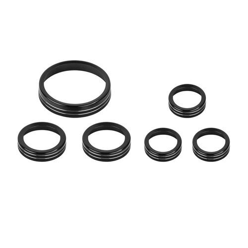 Climatiseur Interrupteur De Phare Bouton 4wd Traction Remorque Commutateur De Vitesse Bouton De Couverture Pour Ford Bronco 2021-2022, Noir