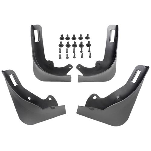 Ailes De Roue Arrière En Caoutchouc Souple Pour Model Y
