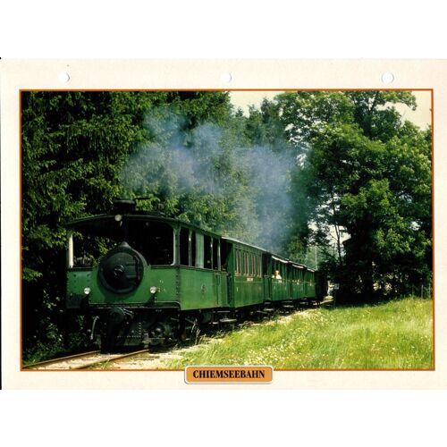 Fiche Trains De Légende Chiemseebahn