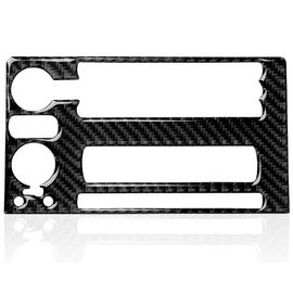 Autocollant De Couverture De Sortie D'air Centrale En Fiber De Carbone, Pour Chevrolet Corvette C6 2005 2006 2007, Accessoires D'intérieur