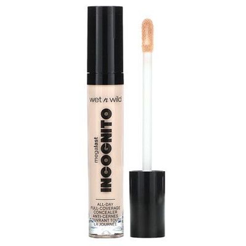 Wet N Wild Megalast Incognito, Correcteur Couvrant Toute La Journée, Beige Clair, 5,5 Ml 