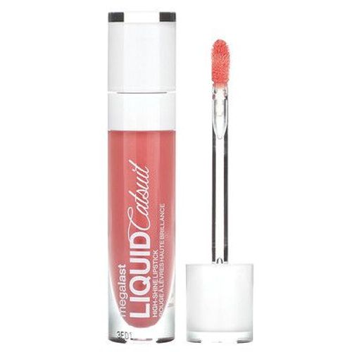 Wet N Wild Megalast Liquid Catsuit, Rouge À Lèvres Ultra-Brillant, 941b Peach Stole My Look, 5,7 G 
