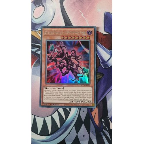 Carte Yugioh! Poupée Truquée Cauchemardesque Blc1 -Fr040 Ultra Rare (Titre Silver)