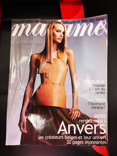 Madame Figaro N° 4 / 17668 - 1/6/2001 - Art Du Jardin - R.Vs À Anvers - Danielle Ferguson