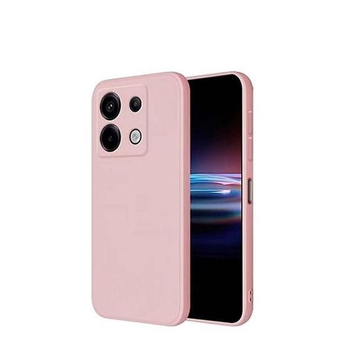 Couverture En Silicone Liquide Phonecare Compatible Avec Xiaomi Redmi Note 13 Pro 4g - Rose