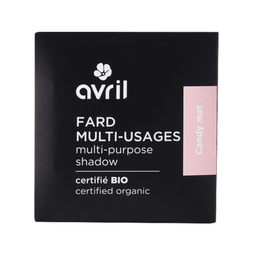 Avril - Fard Multi-Usages Certifié Bio - Candy Mat 