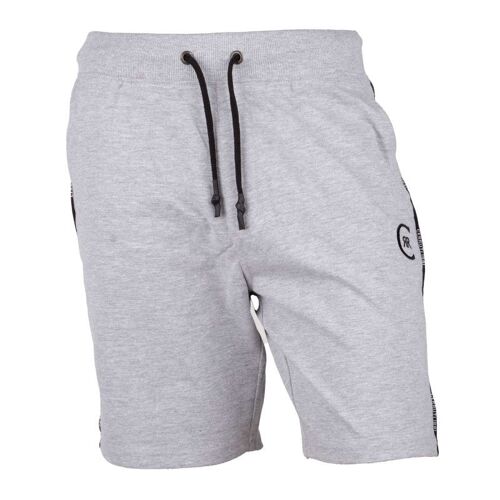 Bermuda Jogging Liseré Noir Avec Logo Coton Perpignan Homme Cerruti