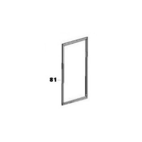 Joint de porte réfrigérateur (repère 81) Réfrigérateur congélateur (49031656 BAUMATIC CANDY HOOVER ROSIERES)