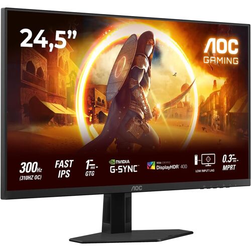 Ecran PC gaming Aoc C27G2Z3/BK 27" Incurvé 280 Hz Full HD Noir et Rouge
