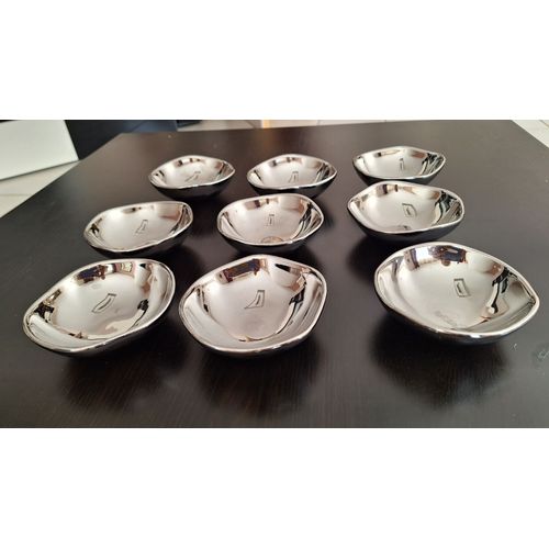 9 Coupelles Argentées Céramiques Maison Du Monde