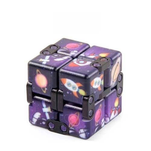 Infinite Magic Cube-Thème Halloween 3 PCS Flip Folding Toy,NO.168-8-28