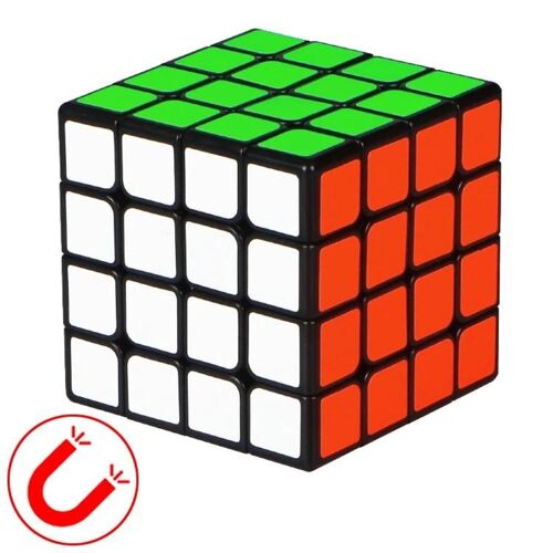 Cube De Vitesse Magnétique-Moyu Qiyi M Series Puzzle Toy,Noir Noir
