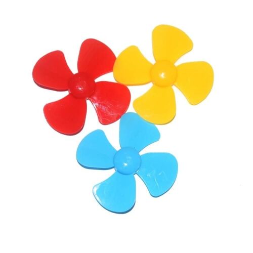 Accessoires De Jouet D'hélice À Quatre Pales-100 Pièces,Couleurs Aléatoires |
