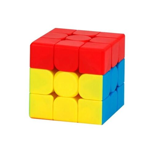 Jouet Solid Color Puzzle Magic Cube-2 PCS Early Education Set,