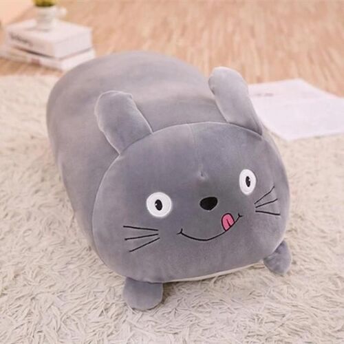 Coussin De Dessin Animé Animal En Peluche-Chien Gras Mignon,Chat,Totoro,Pingouin,Cochon,Grenouille 90cm Totoro