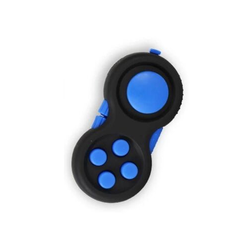 Jouets À Poignée De Décompression-3pcs Noir Bleu Finger Sports Set Avec Lanière