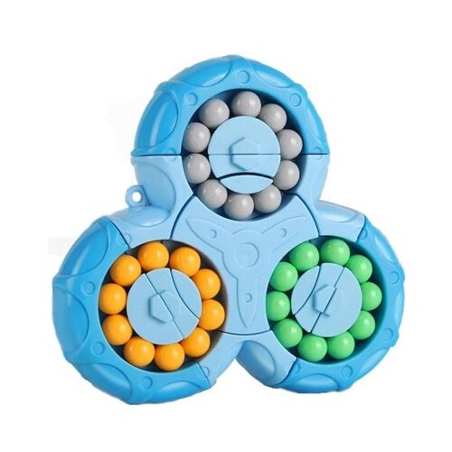 Fidget Spinner-Boule Tournante À Six Faces,Couleur Bleue | Bleu