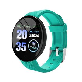 Montre Connectée De Sport Pour Ios Et Android,Moniteur D'activité Physique,De Fréquence Cardiaque Et De Pression Artérielle - Type Green