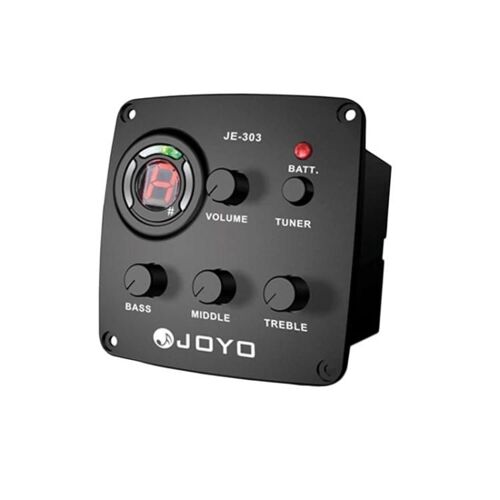 Micro Guitare-Égaliseur 3 Bandes Préampli Accordeur Avec Fonction Égaliseur | Joyo Je-303