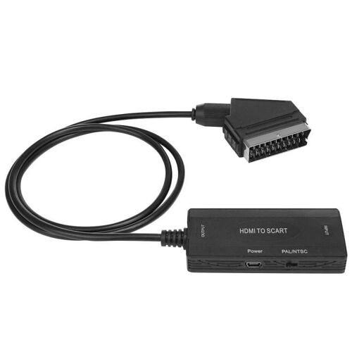 Convertisseur HDMI vers péritel-Adaptateur audio-vidéo 1080P de