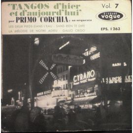Primo Corchia Y Su Orquesta ‎– Tangos D'Hier Et D'Aujourd'Hui