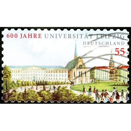 Timbre Oblitéré Deutschland, 600 Jahre Universität Leipzig, 2009, 55