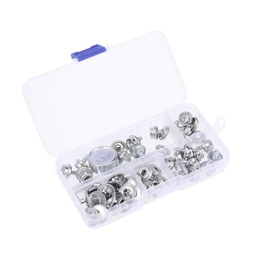 Boutons-Pression Métalliques Robustes Pour Bois, Plastique Et Fibre De Verre ¿ Solutions De Réparation Polyvalentes