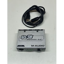 Interface MIDI USB M-Audio MIDISPORT 2x2 – bon état