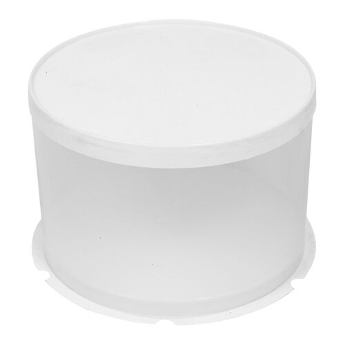 Boîte À Gâteaux Transparente Et Écologique ¿ Pvc Et Papier Durables, Plusieurs Tailles, Idéale Pour Les Boulangeries Et La Maison