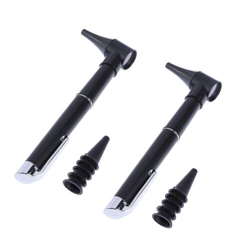Otoscope Médical De Poche Avec Grossissement 3x Et Lumière Led Réglable Pour Les Examens Des Oreilles, Du Nez Et De La Gorge