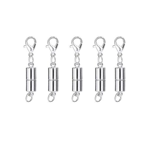 Lot De 10 Fermoirs Magnétiques Pour Bijoux ¿ Fermoirs Mousquetons Faciles À Clipser Pour Colliers Et Bracelets