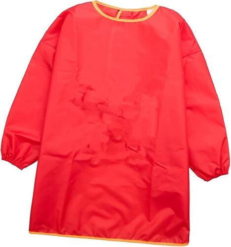 Tabliers de peinture pour enfants sans BPA - Imperméables, réutilisables, à manches longues, multi-usages, tailles S, M, L pour les 5 à 10 ans