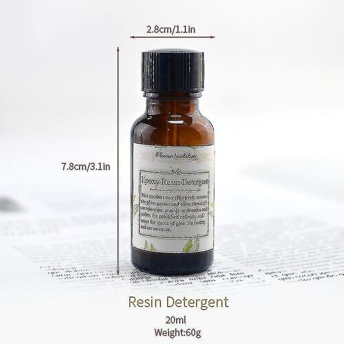 Agent De Démoulage En Résine Époxy Pour Un Bricolage Facile - 20 Ml, Non Adhésif, Durable Et Efficace