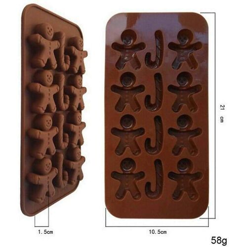 Moule En Silicone Souple Et Flexible Pour Gâteaux Fondants, Mousses, Chocolats, Gelées Et Puddings
