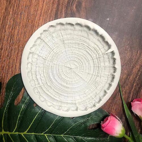 Moule En Silicone En Forme De Souche D'arbre Pour Fondant, Bonbons Et Chocolat - Qualité Alimentaire, Durable, Réutilisable, Démoulage Facile