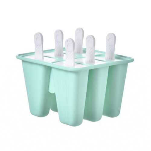 Moules À Glace En Silicone Pour Création De Glaces Maison ¿ 6 Cavités, Démoulage Facile, Écologiques, Amusants Pour Les Enfants
