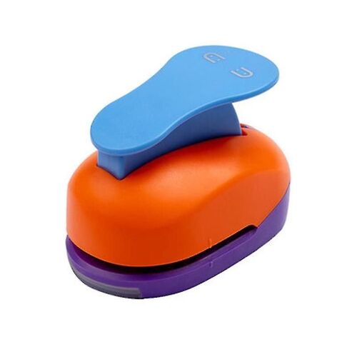 Perforatrice Pour Boucles D'oreilles Et Étiquettes Diy - Plastique Durable, Épaisseur 2 Mm, Couleur Aléatoire