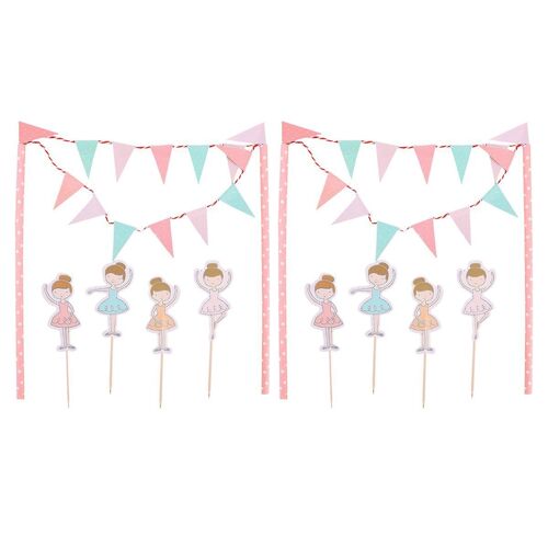 Décorations De Gâteaux De Qualité Supérieure Pour Anniversaires, Baby Showers Et Fêtes - Décorations En Papier Faites À La Main