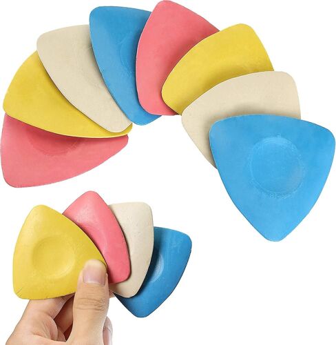 Lot De 10 Craies De Tailleur Triangulaires Pour Un Marquage Précis ¿ Idéales Pour Les Tailleurs Professionnels Et Les Couturières À Domicile