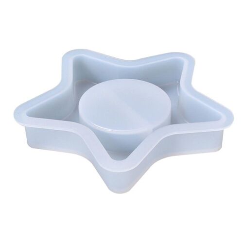 Moule À Chandelier En Silicone De Qualité Supérieure Pour Loisirs Créatifs ¿ Durable, Facile À Utiliser, Personnalisable, 12,40 X 10,20 X 2,20 Cm