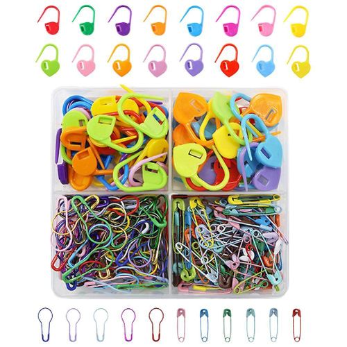 250 Marqueurs De Mailles Au Crochet Assortis Pour Tricot, Tissage Et Travaux Manuels - Durables Et Confortables