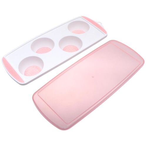 Machine À Glaçons Diy ¿ Moule À Glaçons En Silicone Pour Friandises Glacées, Aliments Pour Bébé Et Plus Encore ¿ Rose, 29,7 X 11 X 3 Cm