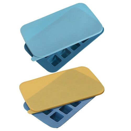 Moule À Glaçons En Silicone Pour Des Glaçons Parfaitement Formés - Qualité Alimentaire, Antiadhésif, Durable, Grande Capacité