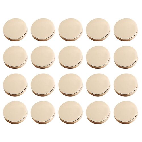Boutons En Alliage De Zinc Doré Pour Couture, Tricot, Scrapbooking Et Loisirs Créatifs ¿ 2 X 2 Cm, Durables Et Élégants